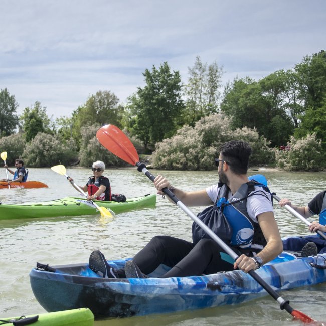 L'uomo e la laguna - escursione Bike & kayak in Val Grande MATTINA